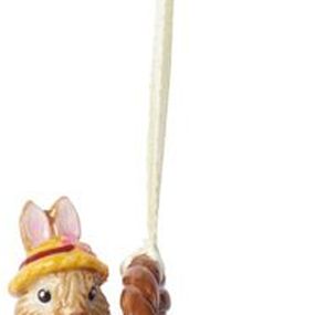 Villeroy & Boch Bunny Tales veľkonočná závesná dekorácia, zajačica Anna v košíčku 14-8662-6874