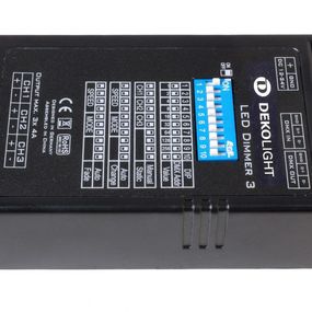 Light Impressions KapegoLED řídící jednotka LED stmívač 3 12-24V DC DMX512 3 CH  843335