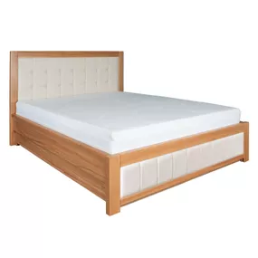 Jednolôžková posteľ 120 cm LK 214 (dub) (masív)