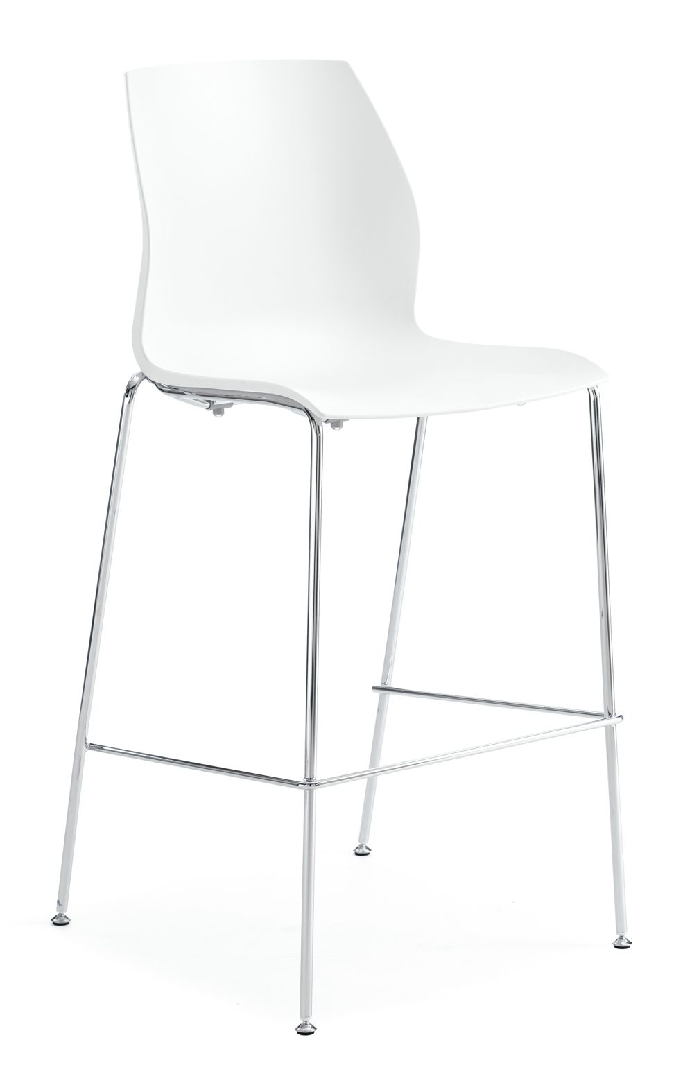 KASTEL - Barová stolička KALEA so štvornohou podnožou
