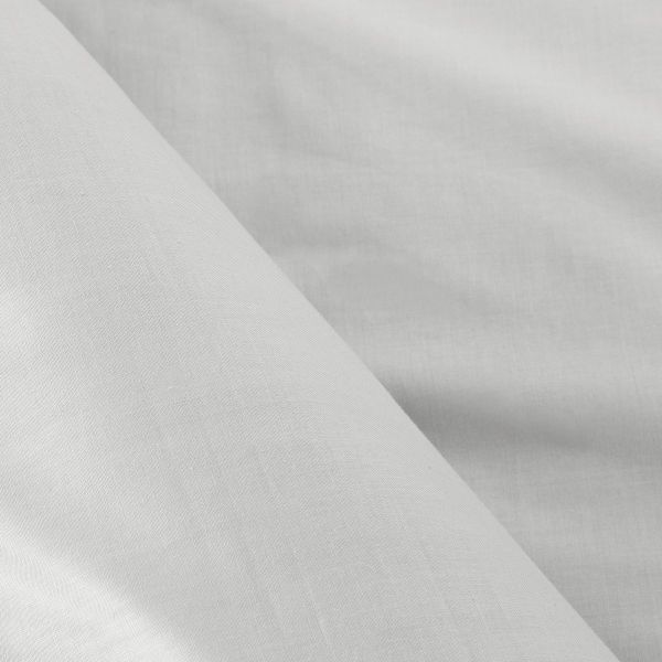 DomTextilu Svetlo sivé bavlnené posteľné obliečky na perinu Šírka: 180 cm | Dĺžka: 200 cm Sivá 44697-208656