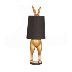 Dekoria Stolová lampa Gold Rabbit 117cm, 40 × 40 × 117 cm