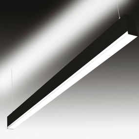 SEC Závěsné LED svítidlo přímé a nepřímé osvětlení WEGA-MODULE2-FAB-DIM-DALI, 50 W, černá, 1409 x 50 x 94 mm, 4000 K, 5950 lm 320-B-554-01-02-SP