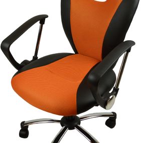 MERCURY Kancelárská stolička Matiz oranžová, č. SL026