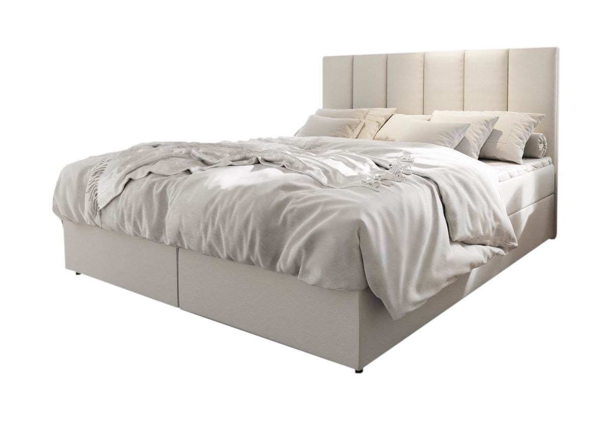 Expedo Čalúnená posteľ boxspring KARDI, 140x200, soft 17