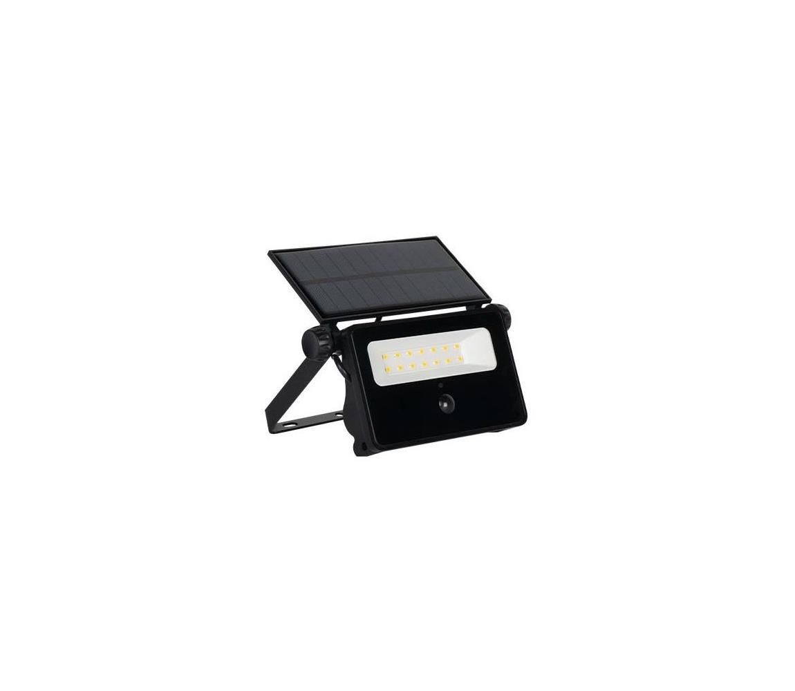 LED Solárny reflektor so senzorom LED/30W/5,5V IP65