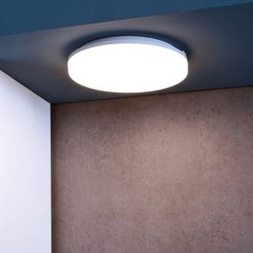 Deko-Light Stropné LED svietidlo Altais, IP54, Ø 33 cm, Kúpeľňa, plast, 25W, Energialuokka: E, K: 4.8cm