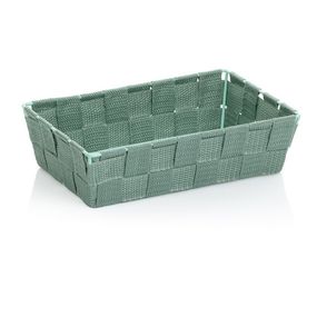 KELA Košík Alvaro 23x15 cm plast lípová zelená KL-24516