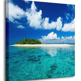 Tropikalna wyspa, raj - Obraz na płótnie CKS0395