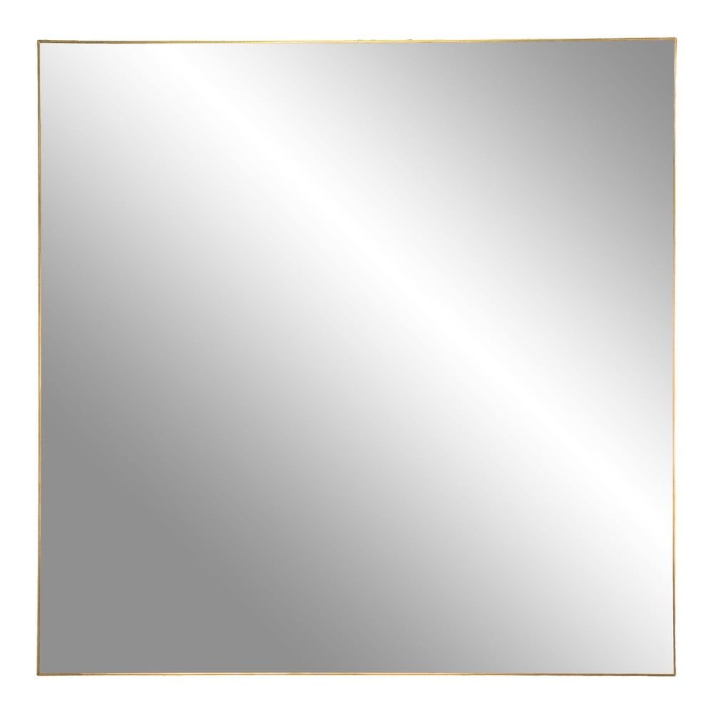 Nástenné zrkadlo s rámom v zlatej farbe House Nordic Jersey, 60 x 60 cm