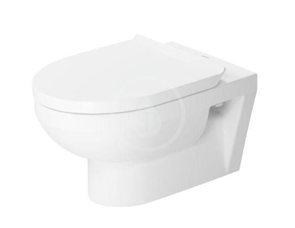 DURAVIT - DuraStyle Basic Závesné WC, Rimless, s HygieneGlaze, alpská biela 2562092000