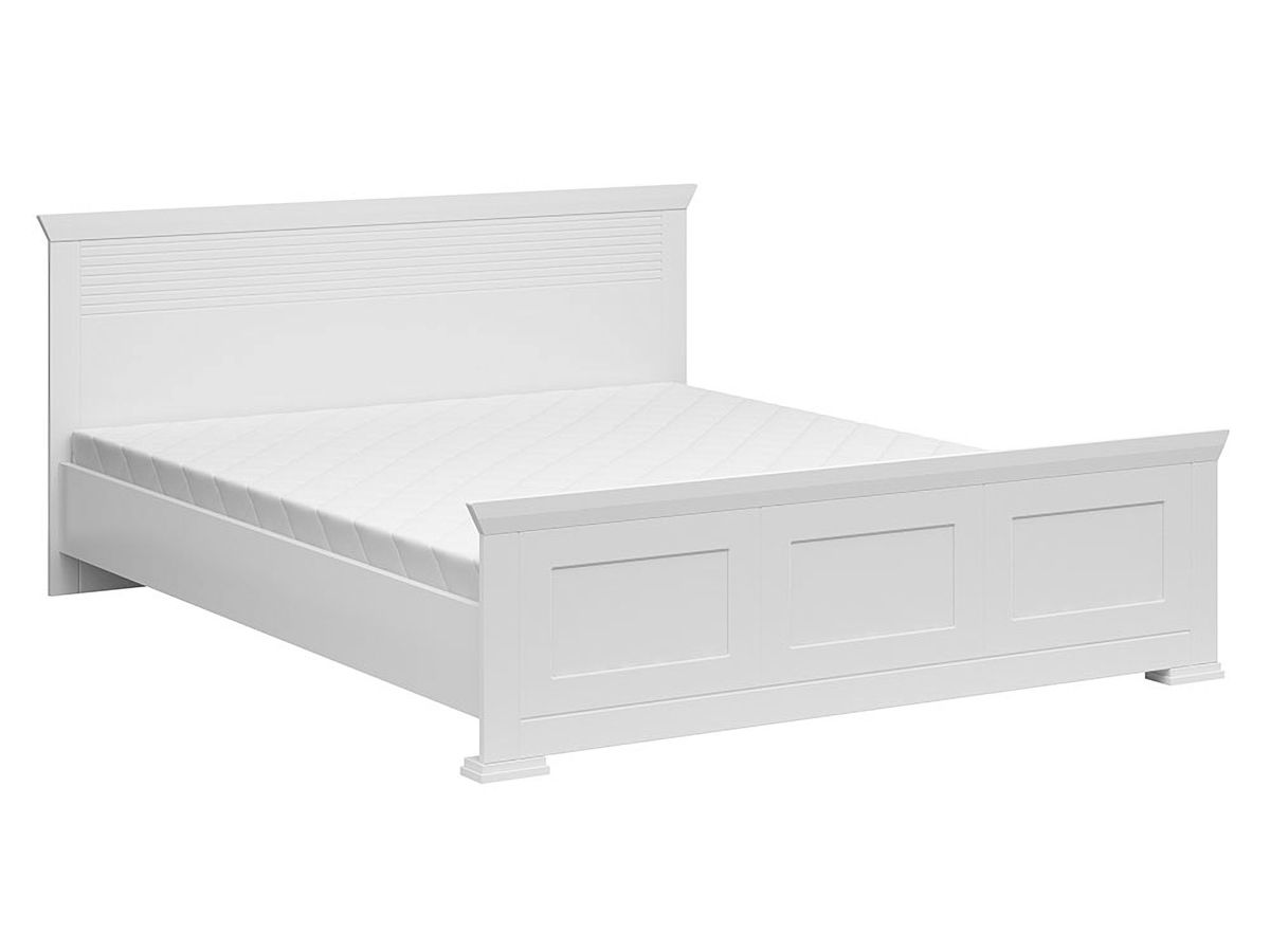 Manželská posteľ Aryan 160x200 cm - biela
