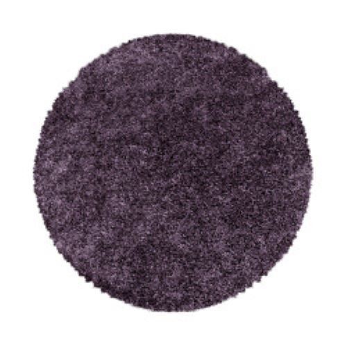 Ayyildiz koberce Kusový koberec Sydney Shaggy 3000 violett kruh - 120x120 (priemer) kruh cm