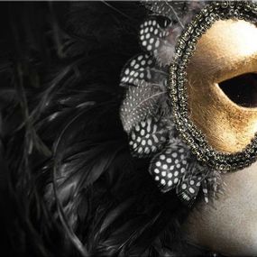 Žena v maske - Obraz zs435