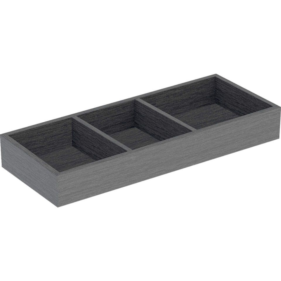 Geberit VariForm - Organizér do zásuvky 180x57x373 mm, tmavo sivá 501.156.00.1