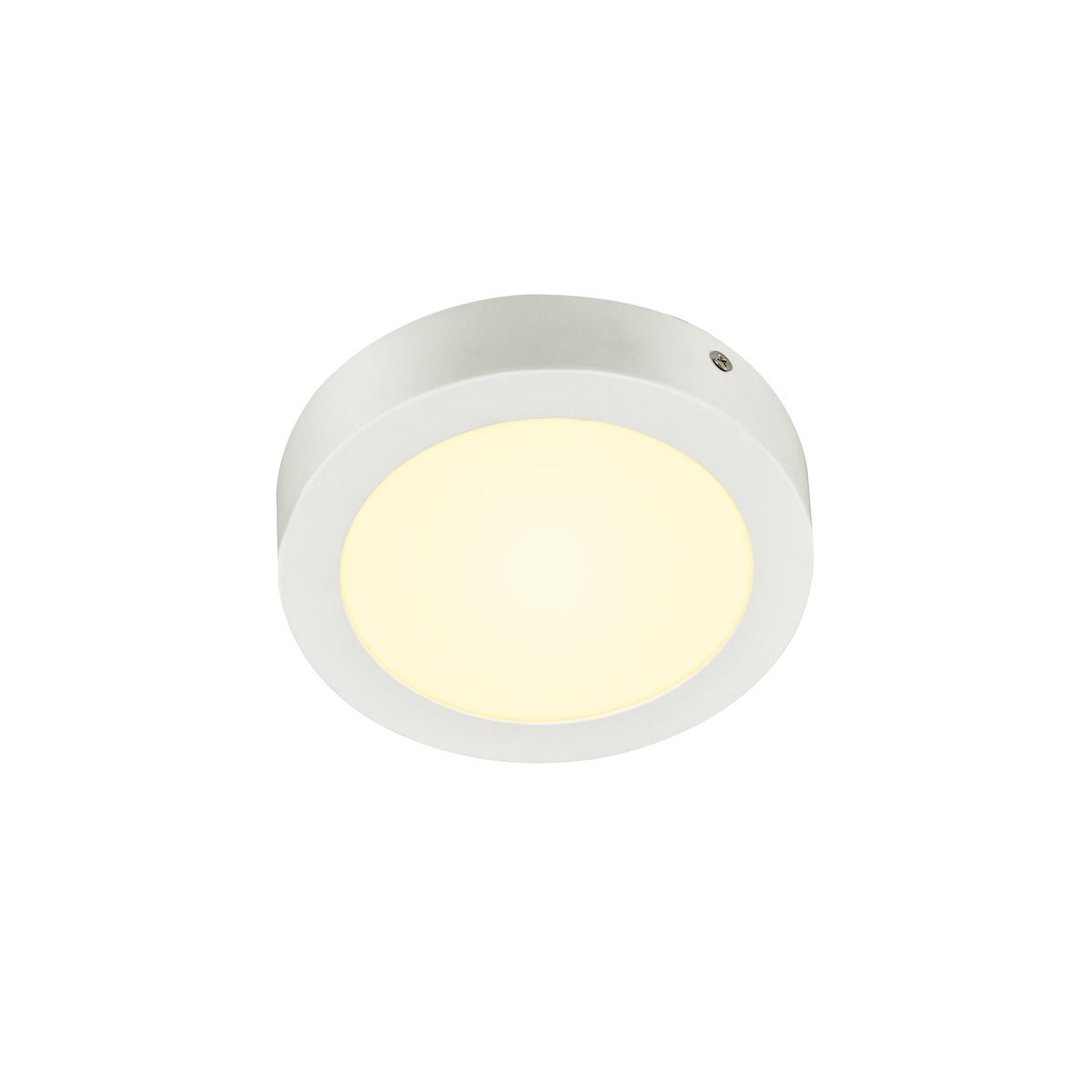 Stropné svietidlo SLV SENSER 18 Indoor, stropné LED svietidlo kruhové, bílé, 3000K 1003015