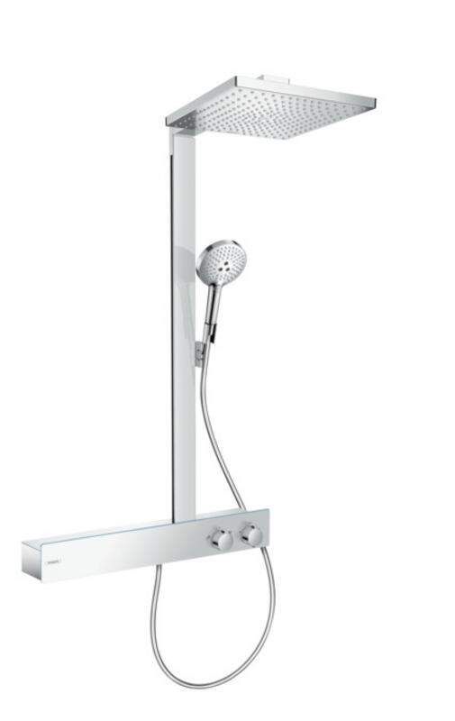 Hansgrohe Raindance E - Sprchová súprava Showerpipe 300 s termostatom 600, chróm 27363000