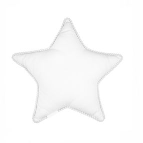 Vankúš star Bubble Boho - White