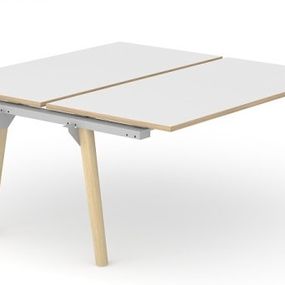 NARBUTAS - Dvojmiestny prídavný stolový diel NOVA WOOD lamino 180x164 cm