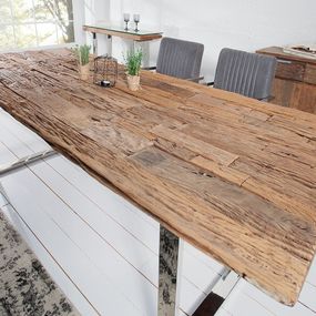 Jedálenský stôl Barracuda 240 cm masívneho dreva teak
