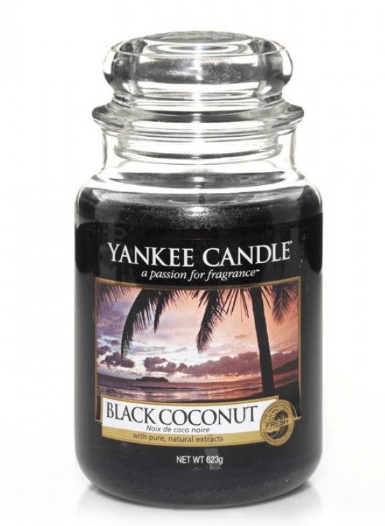 YANKEE CANDLE BLACK COCONUT 623 g