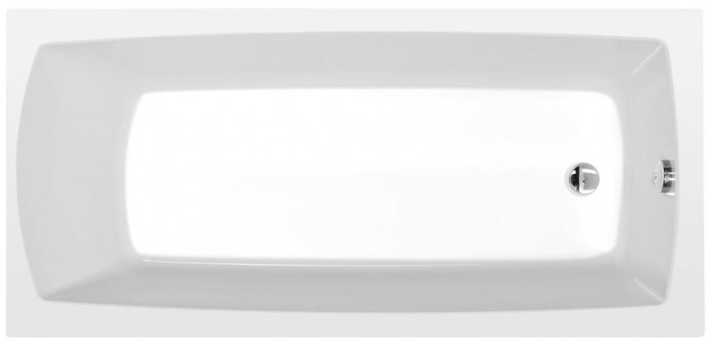 POLYSAN - LILY obdĺžniková vaňa 150x70x39cm, biela 72273