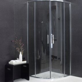 Sprchovací kút maxmax MEXEN RIO transparent - štvrťkruh 80x80 cm, 863-080-080-01-00