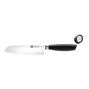 Zwilling Santoku nôž s výbrusom All* Star, 18 cm, biele logo 1022792