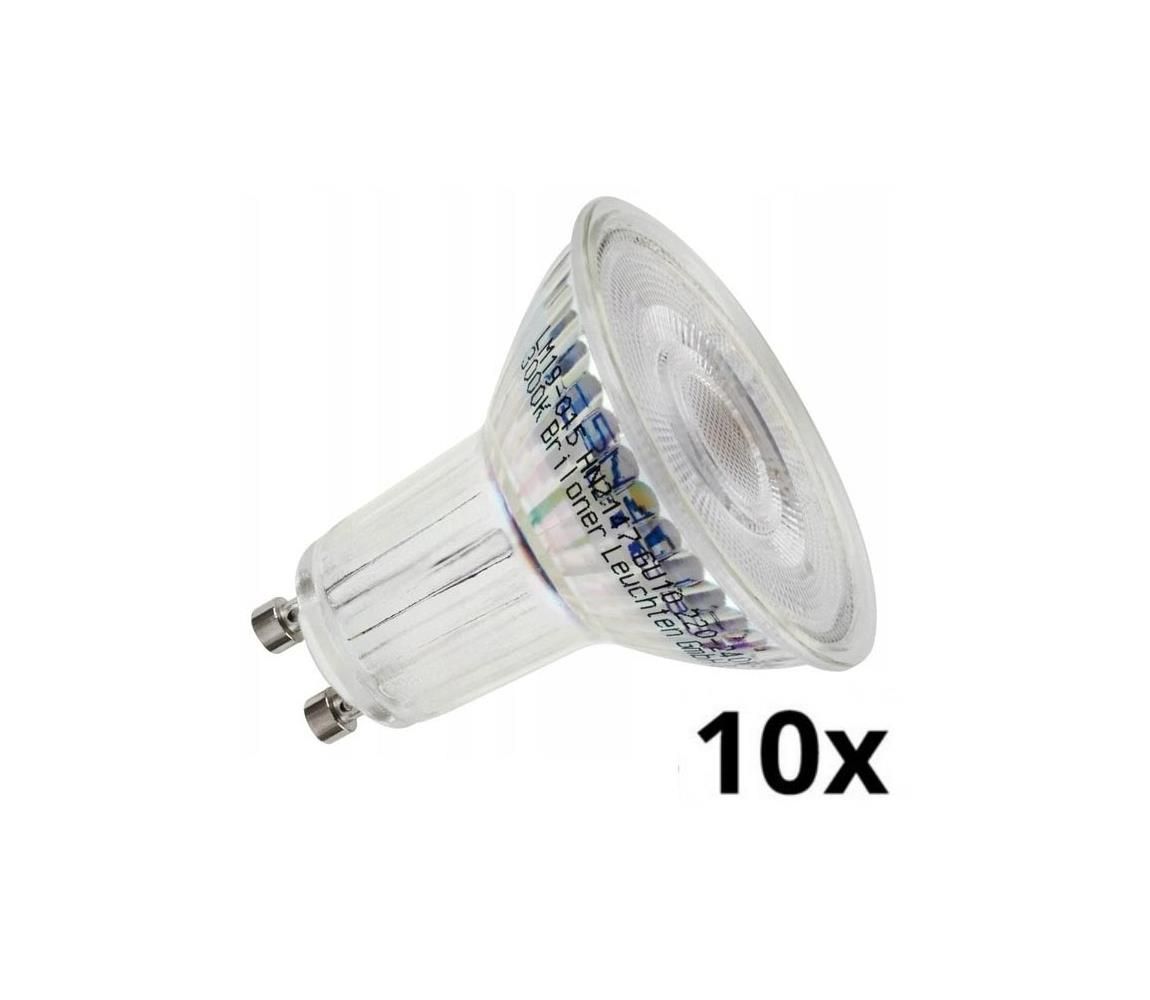 Briloner 0548-003 - SADA 10x LED Žiarovka GU10/3,5W/230V 3000K