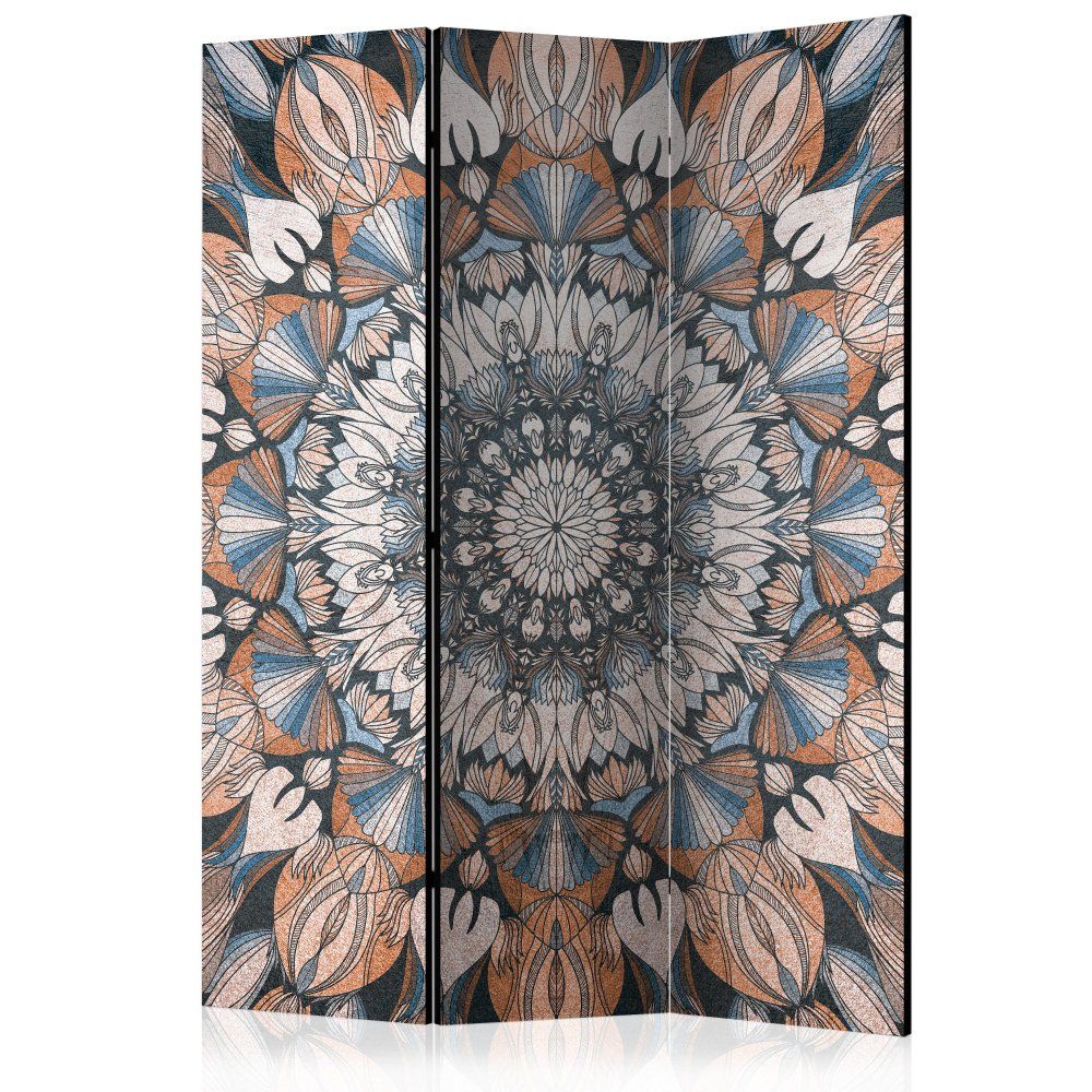 Paraván Hetman Mandala Dekorhome 135x172 cm (3-dielny)