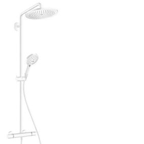 HansGrohe Croma Select S - Sprchový set Showerpipe 280 s termostatom, matná biela 26890700