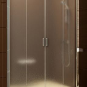 Ravak Blix sprchové dvere BLDP4-120 lesklý hliník