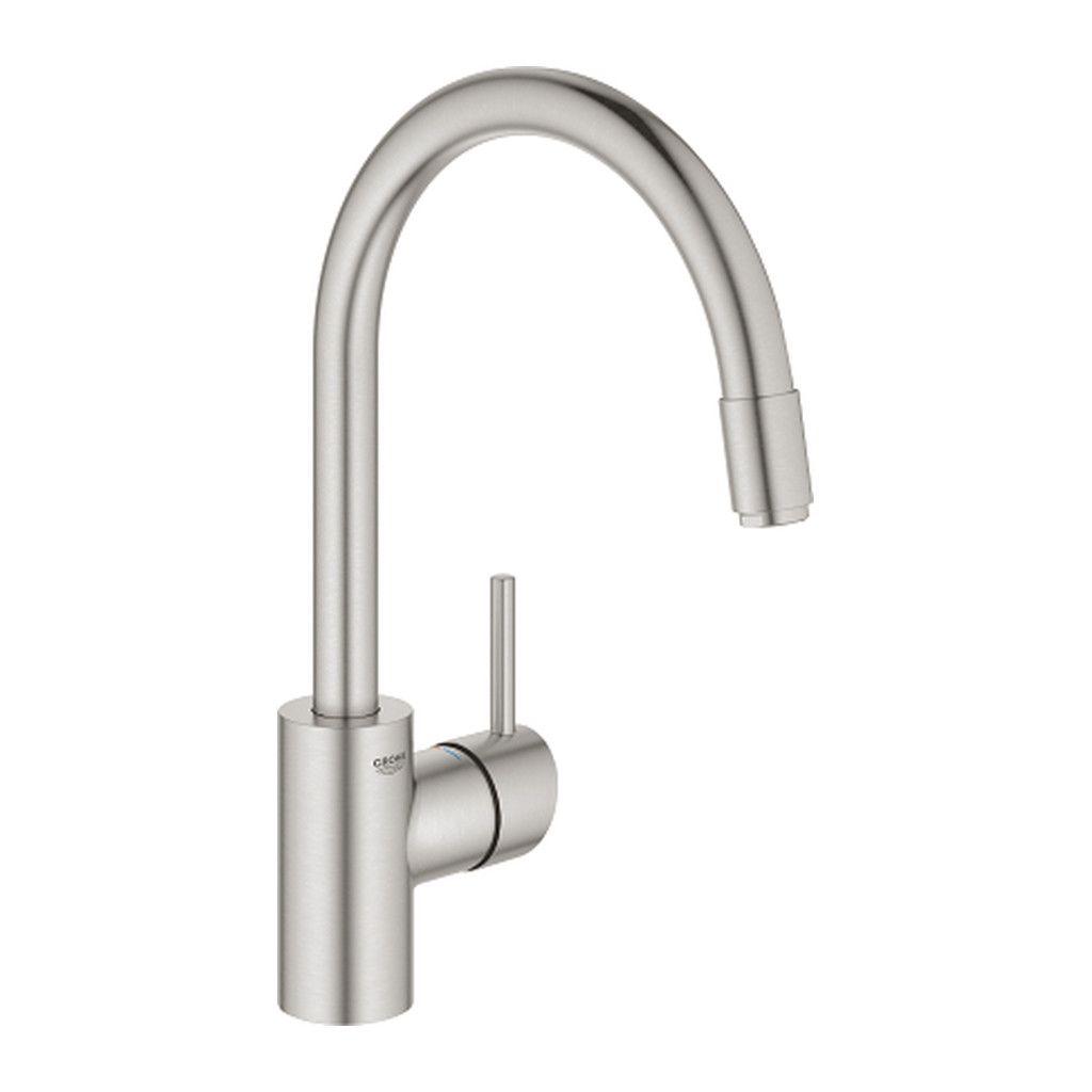 GROHE Concetto - Páková drezová batéria, supersteel 32663DC3