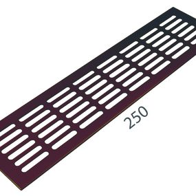 SRL - ALFA vetracia mriežka 100 x 250 mm 100 mm, 250 mm