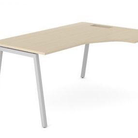 NARBUTAS - Rohový pracovný stôl NOVA A, pravá strana 160x120 cm