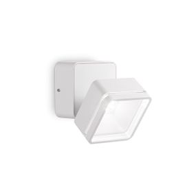 Ideal Lux 285528 OMEGA SQUARE vonkajšie nástenné svietidlo LED 7W/650lm 4000K IP54 biela