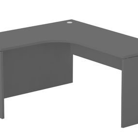 Rohový stôl rea play - graphite - ľavý