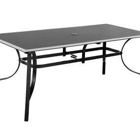 Záhradný stôl M150 - čierna