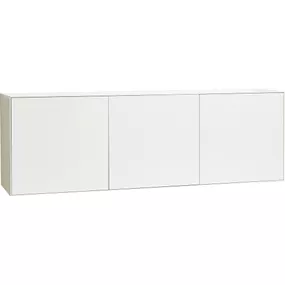 Biela nízka komoda 179.9x59 cm Edge by Hammel - Hammel Furniture