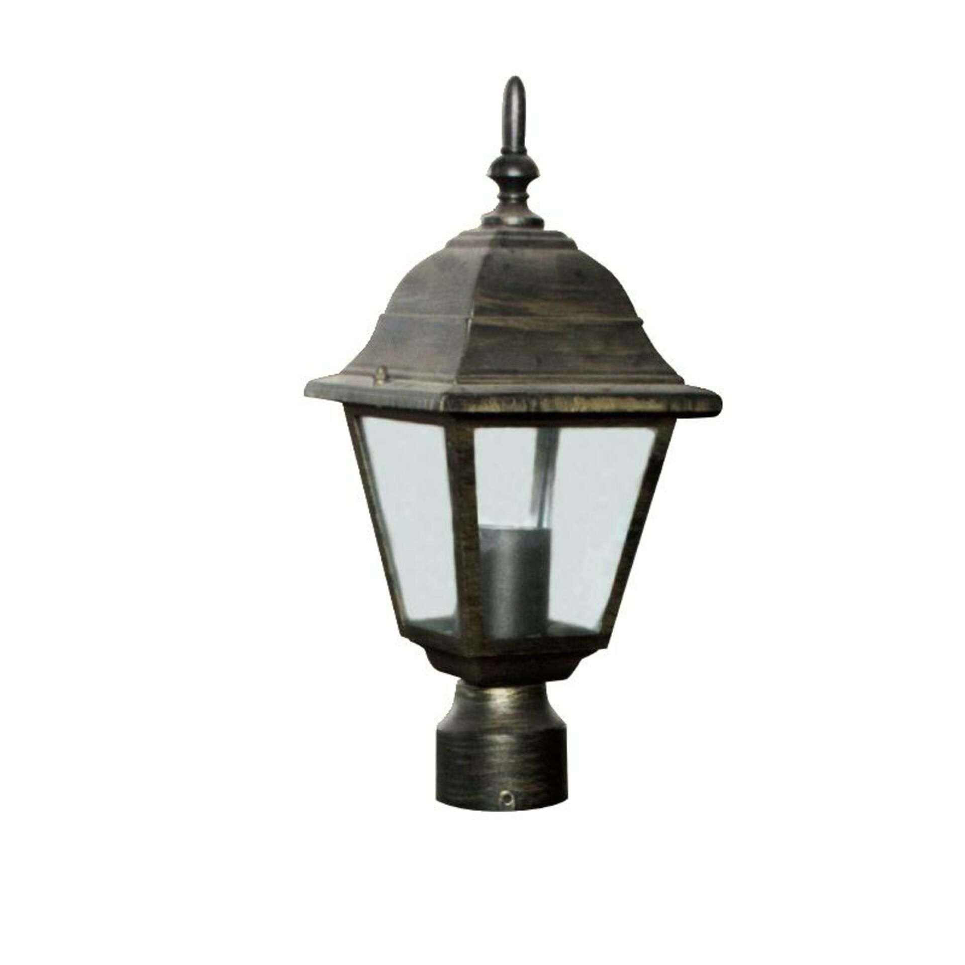 ACA Lighting Garden lantern venkovní sloupové svítidlo HI6044GB