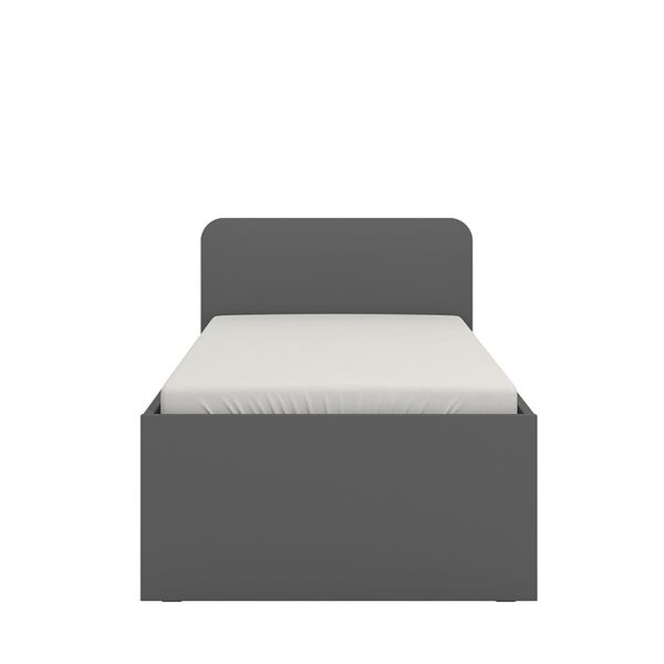 Študentská posteľ 90x200 so zásuvkou jarek - šedá
