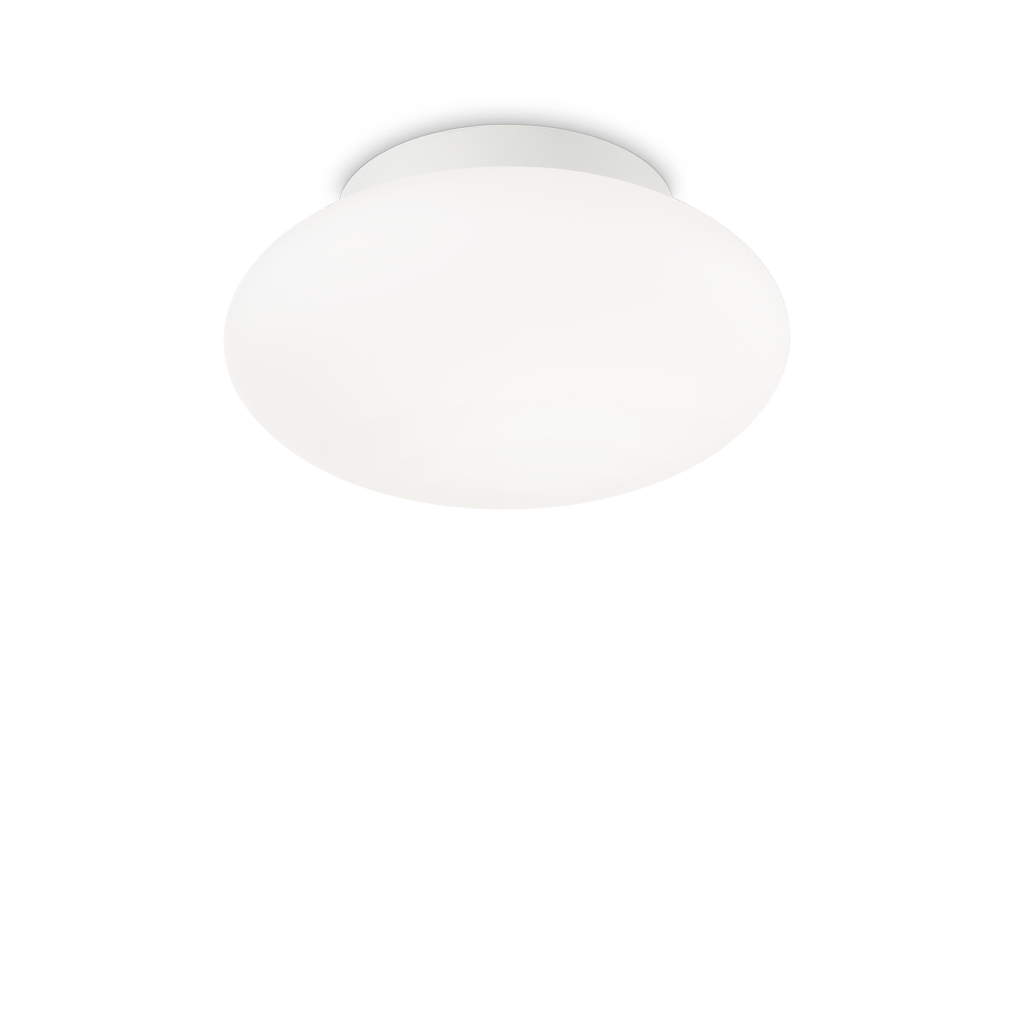 Exteriérové stropné svietidlo Ideal lux 135250 BUBBLE PL1 1xE27 60W biela IP44