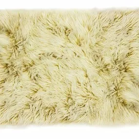 Kusový koberec s vysokým vlasom OMBRE 120 x 170 cm - horčicový