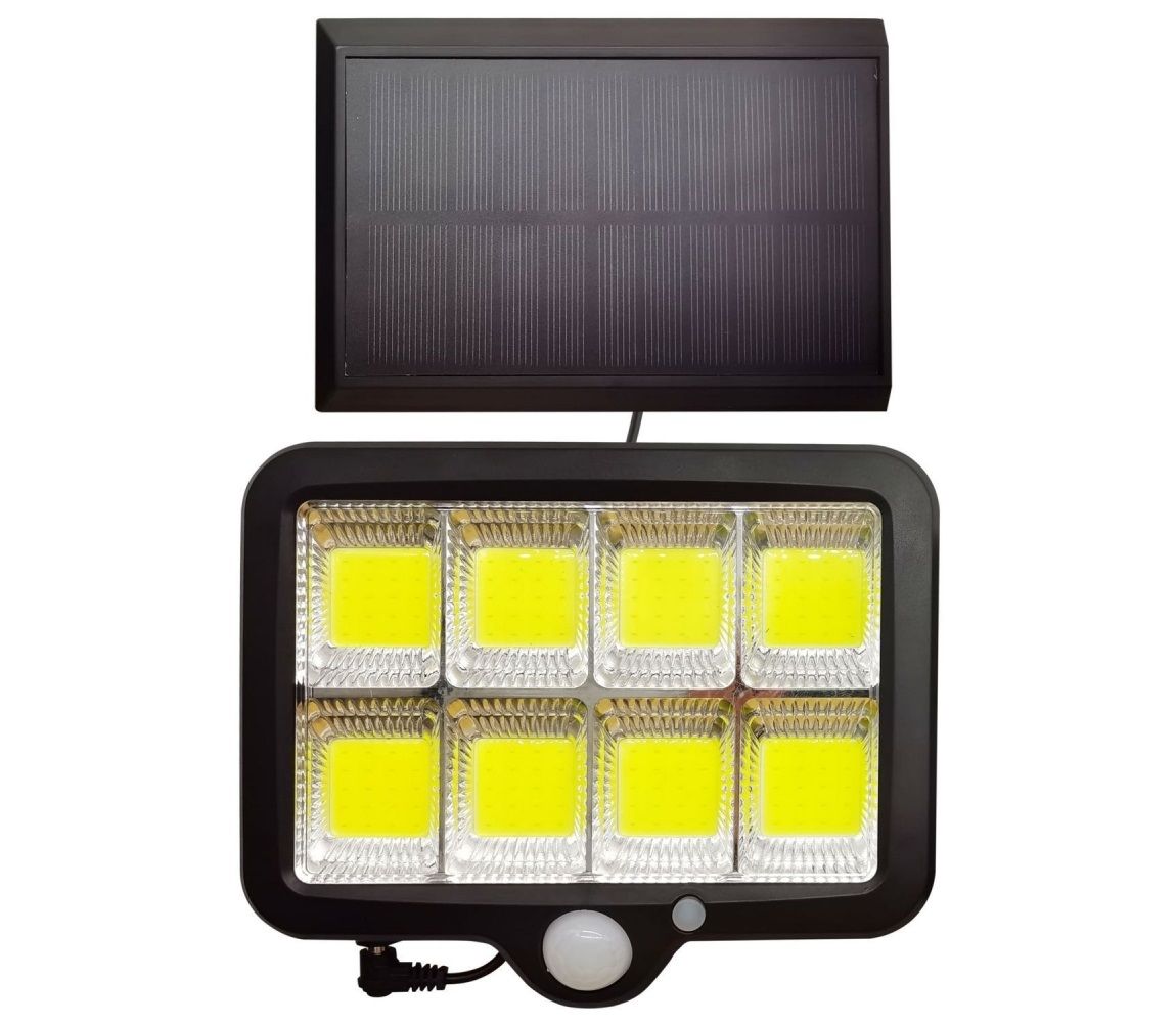 LED Solárny reflektor so senzorom INTEGRA LED/3W/3,7V IP44 + DO