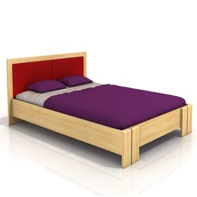 Manželská posteľ 160 cm Naturlig Manglerud High BC (borovica) (s roštom)