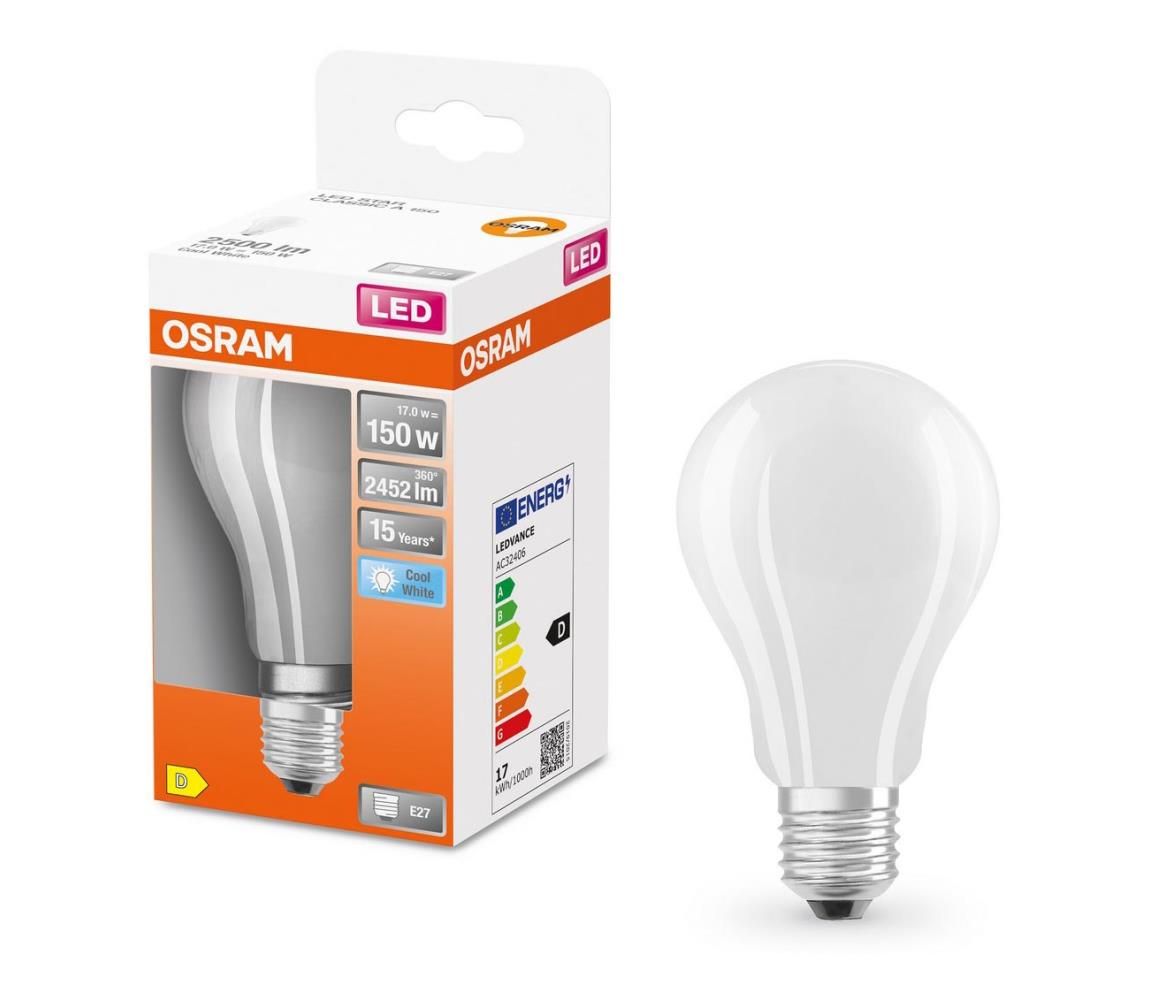 LED Žiarovka E27/17W/230V 4000K - Osram