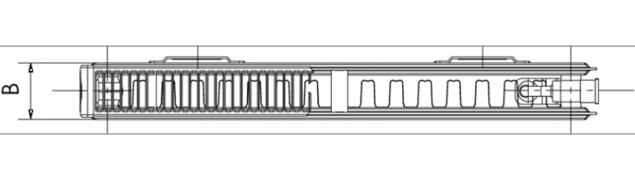 Korado radiátor Radik 21 VKP 300x1400
