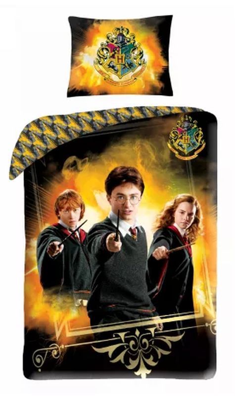 Detské obliečky 140x200 HARRY POTTER oheň