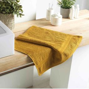 Pestrý medový bavlnený uterák s rozmerom 50x90 cm
