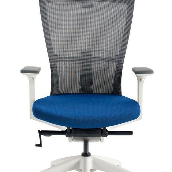 OFFICE PRO bestuhl -  OFFICE PRO bestuhl Kancelárska stolička MERENS WHITE SP modrá